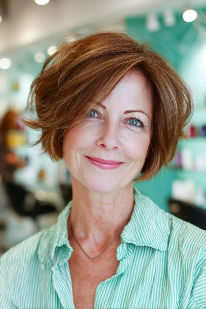 Modern Textured Bob with Soft Layers