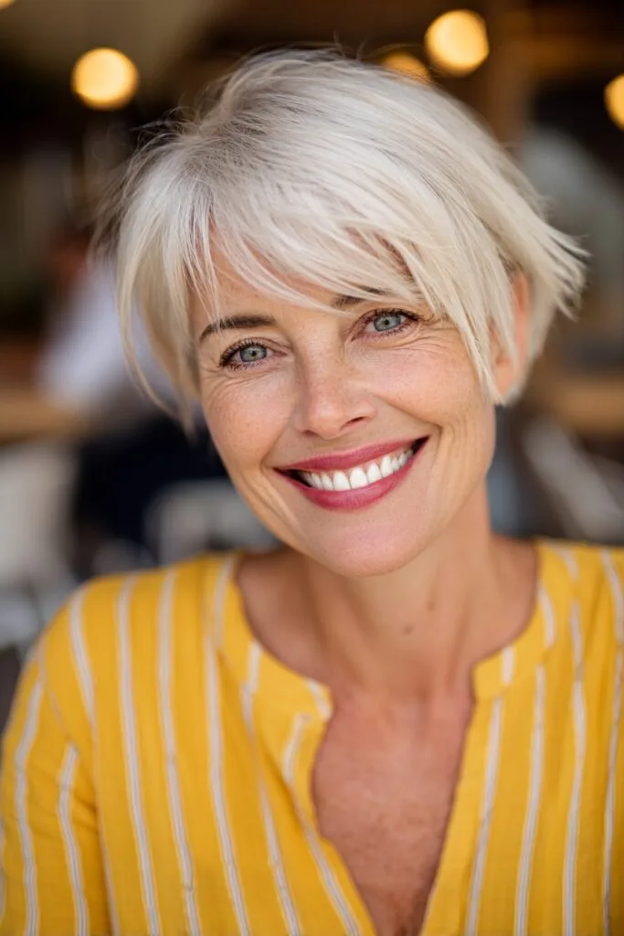 Modern Textured Pixie with Effortless Layers