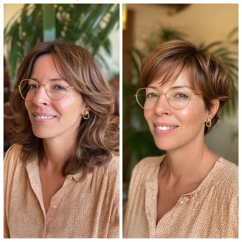 Modern Textured Pixie with Subtle Layers