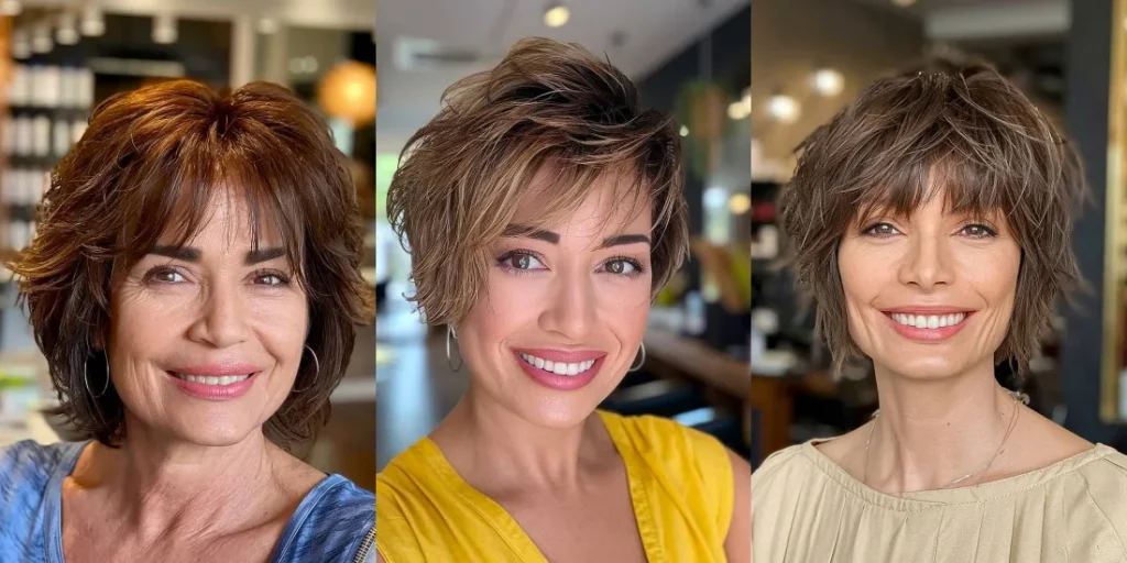 18 Stylish Short Shaggy Haircuts for Women Over 40 in 2026