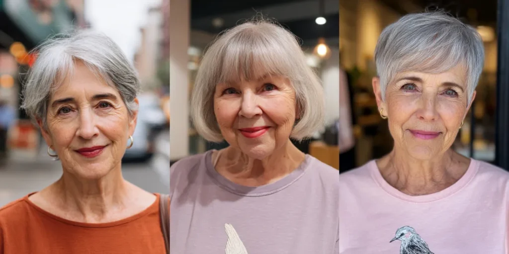 29 Gorgeous Short Wash-and-Wear Haircuts for Women Over 70 With Style