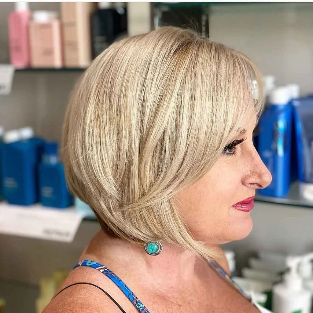 Soft Medium-Length Bob for Thinning Hair
