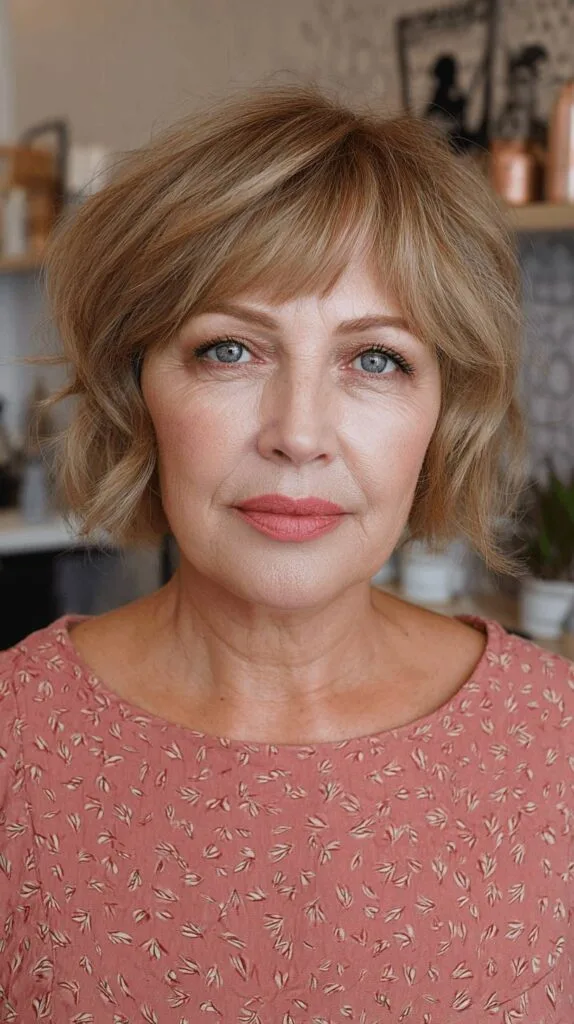 Soft Textured Bob with Gentle Layers