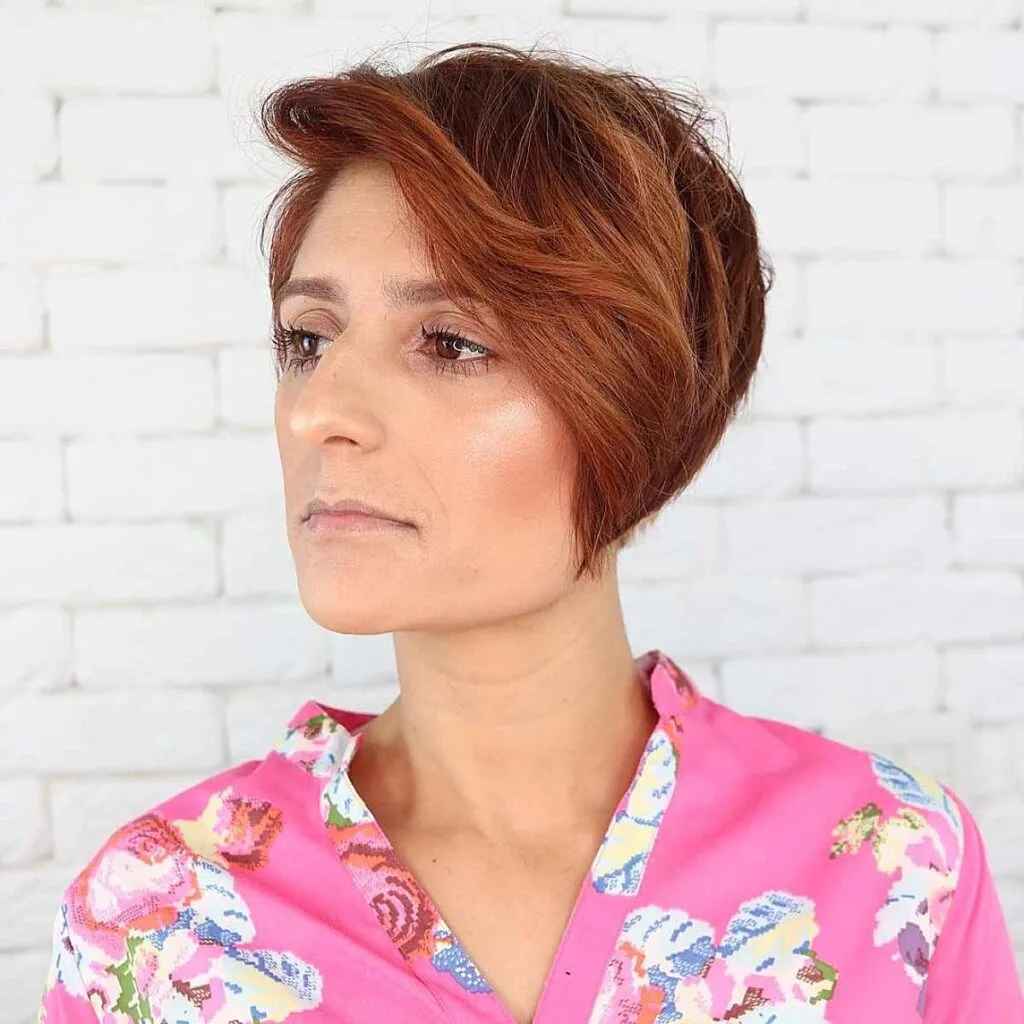 Stylish Medium-Length Pixie Bob