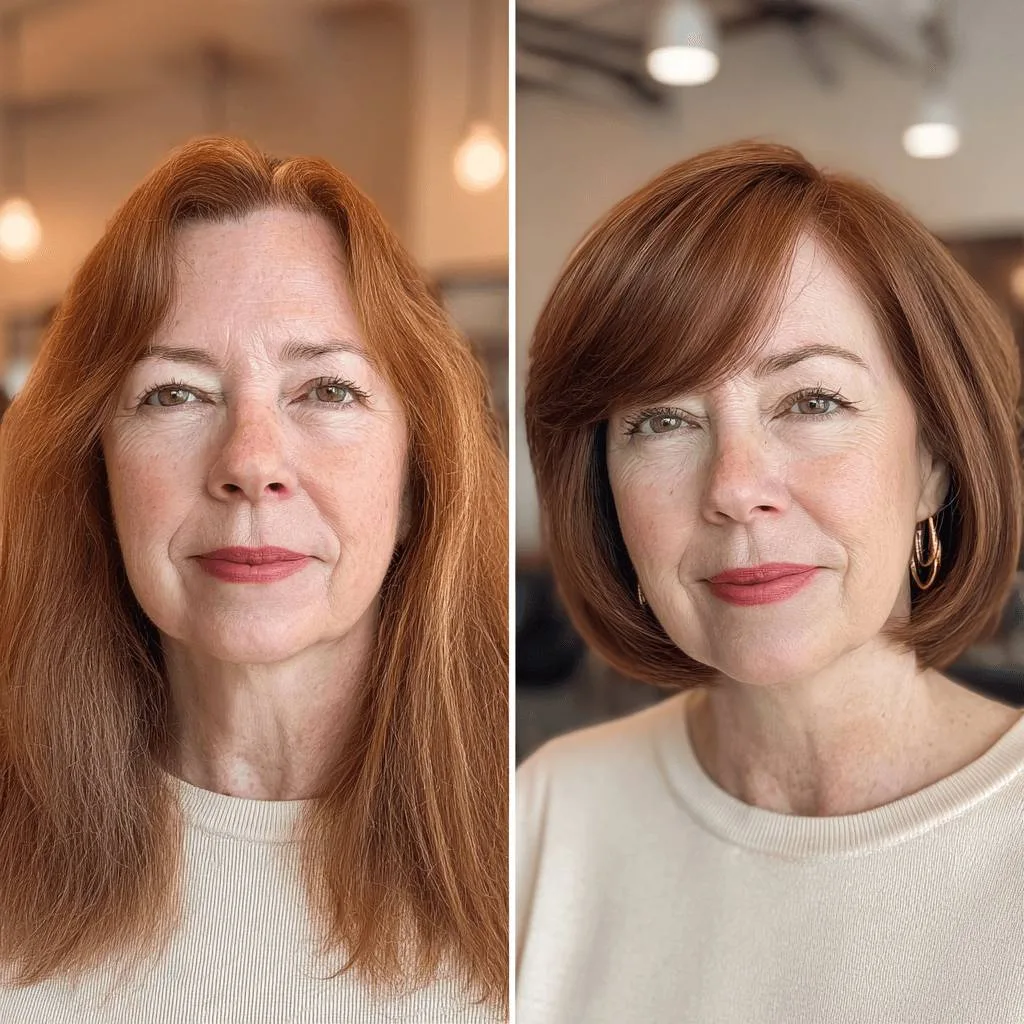 Stylish Rounded Bob with Soft Layers