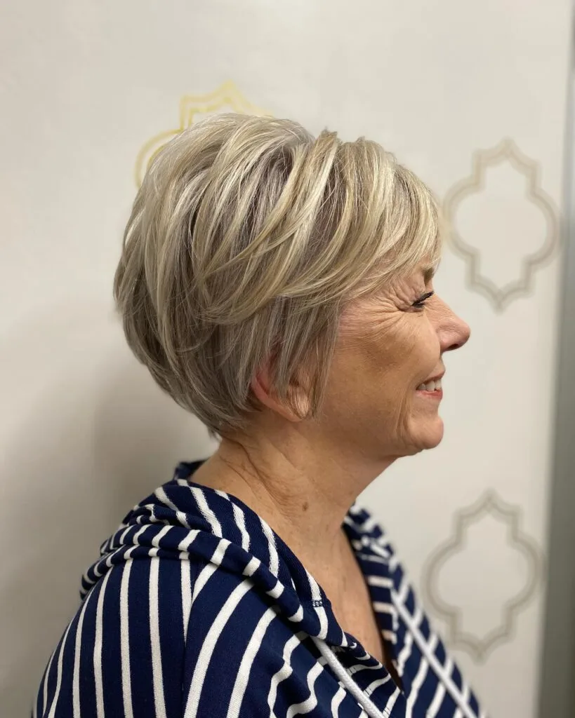 Stylish Textured Pixie with Soft Highlights