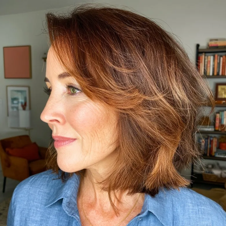 Textured Lob with Subtle Highlights