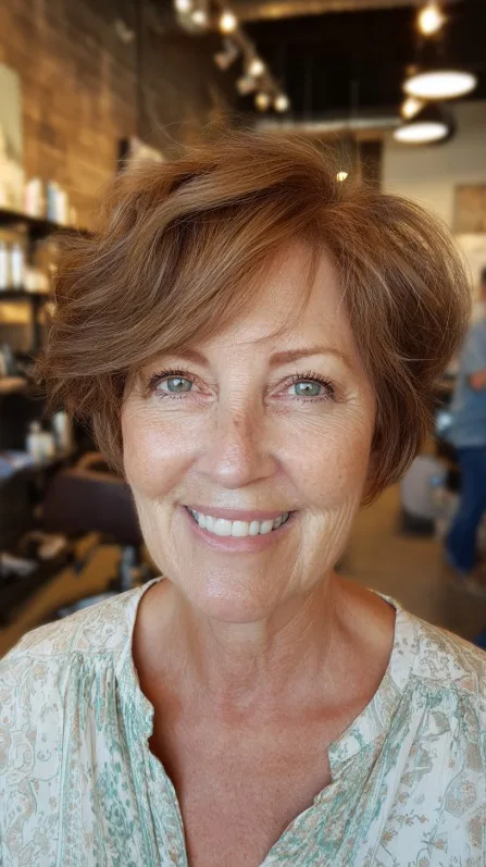 Textured Pixie Bob with Soft Volume