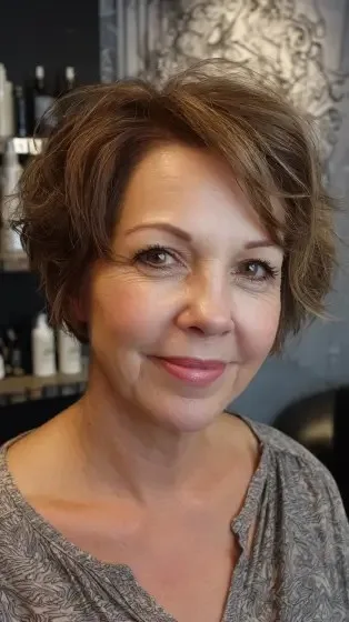 Textured Pixie Cut with Soft Volume