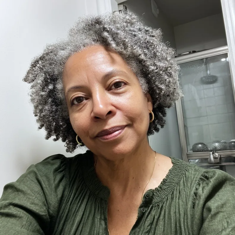 Textured Short Natural Cut with Defined Curls