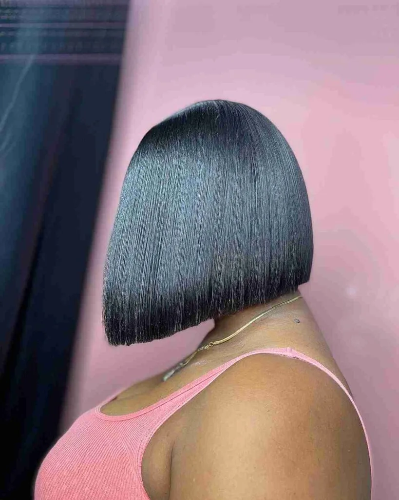 The Slanted Bob Hairstyle For Women Over 40