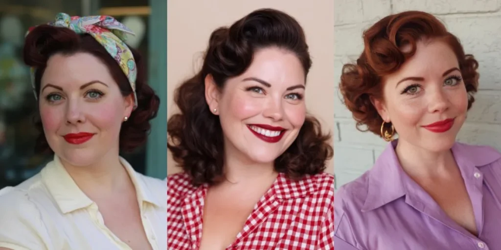 25 Stunning 1950s Inspired Haircuts for Women Over 40 With a Rounder Face Shape