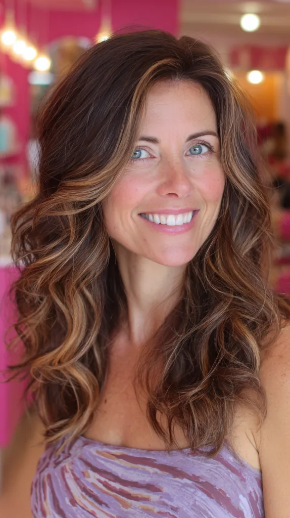 Beautifully Defined Wavy Layers with Subtle Highlights