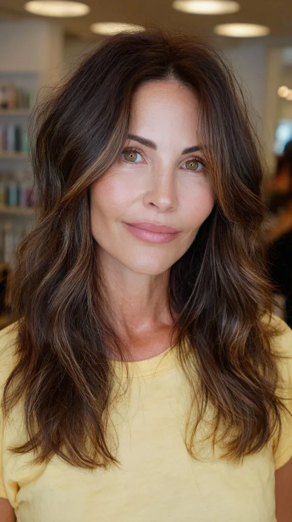 Caramel Waves with Seamless Layers
