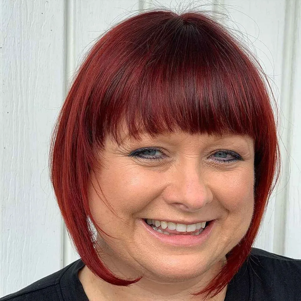 charming short bob hairstyle