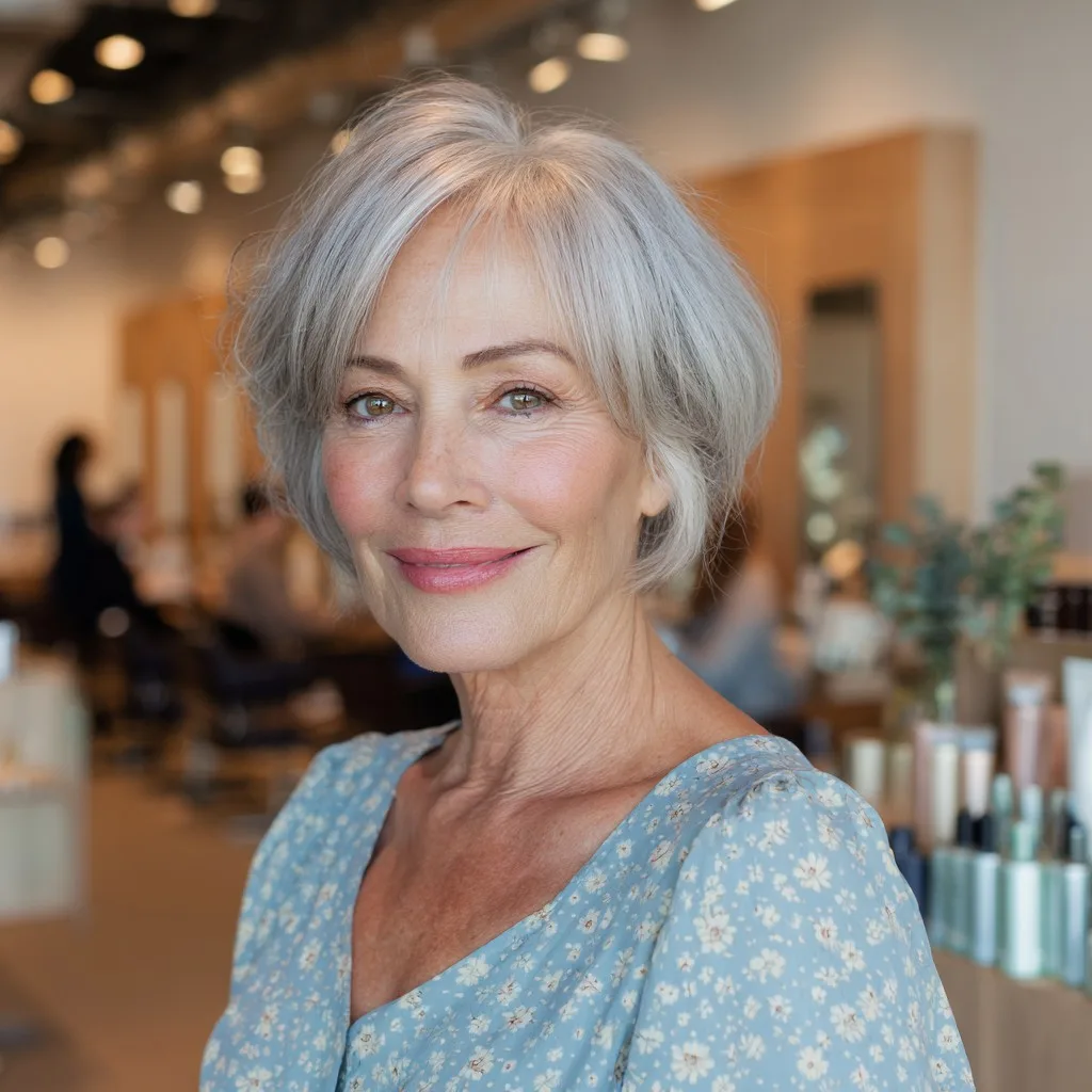 Charming Soft Textured Bixie Shag with Subtle Layers