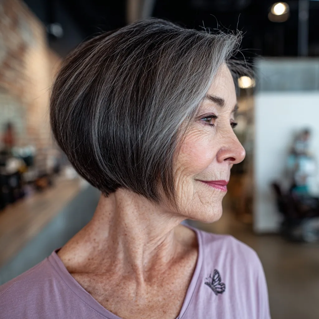Chic Jaw-Length Bob with Subtle Layers