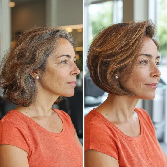 Chic Layered Asymmetrical Haircut