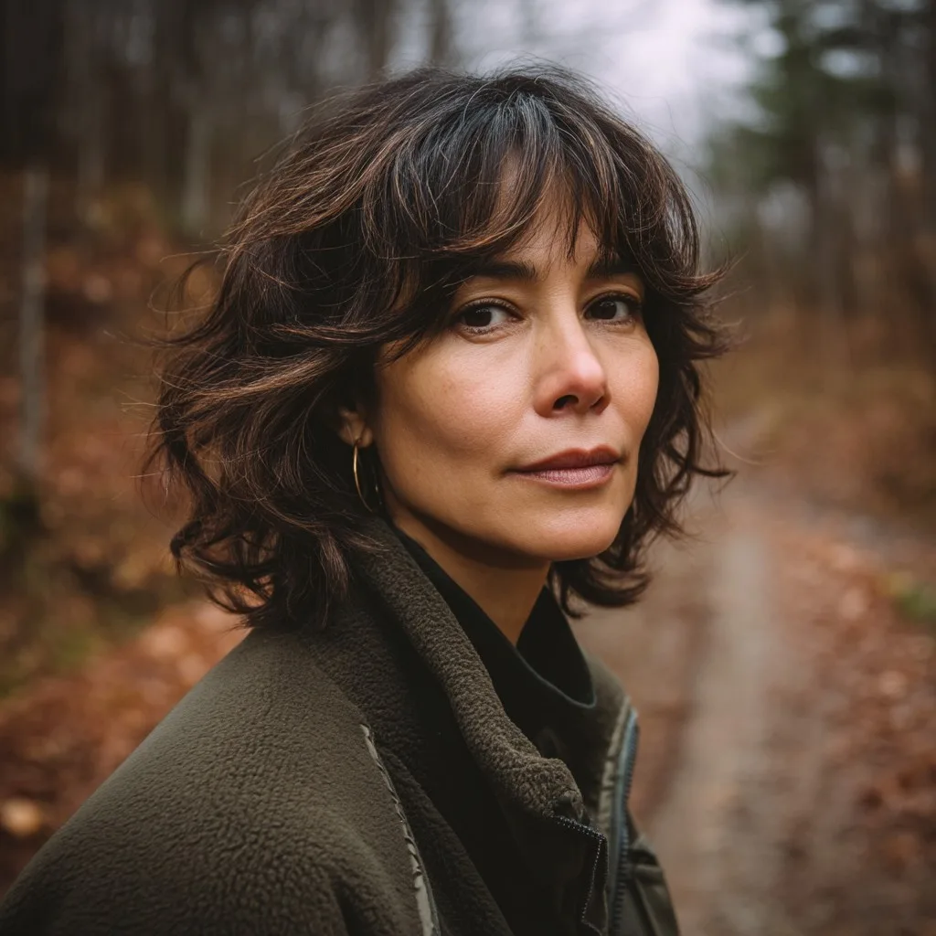 Chic Layered Bob with Soft Bangs