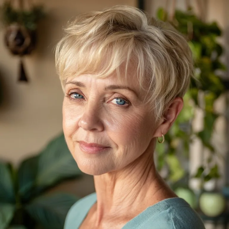 Chic Short Pixie Cut with Soft Layers