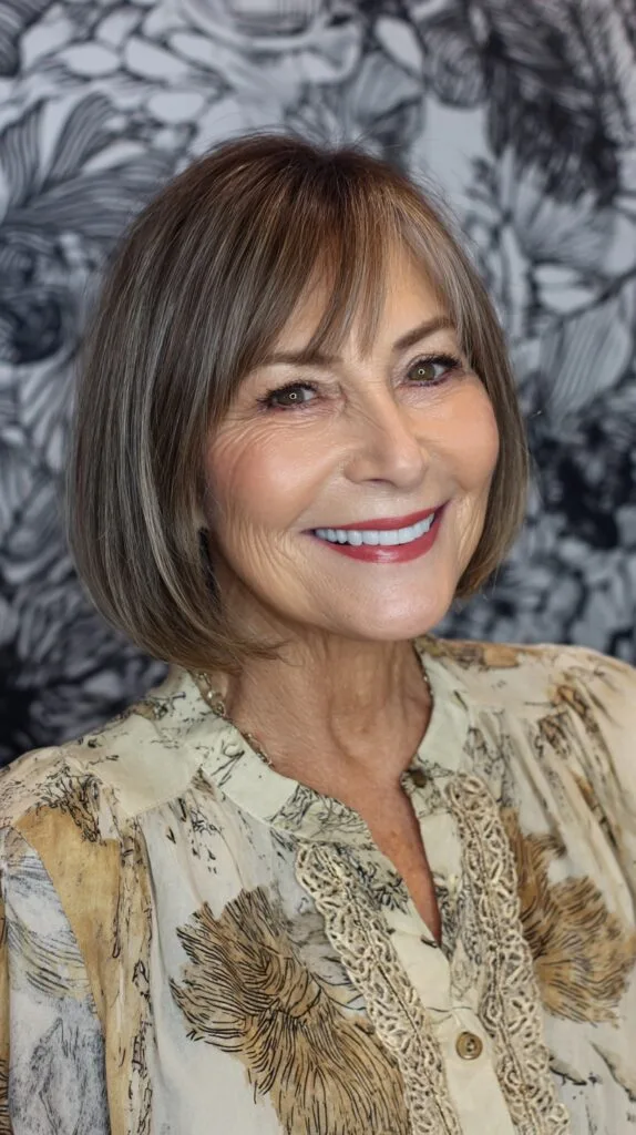 Chic Soft Bob with Face-Framing Layers
