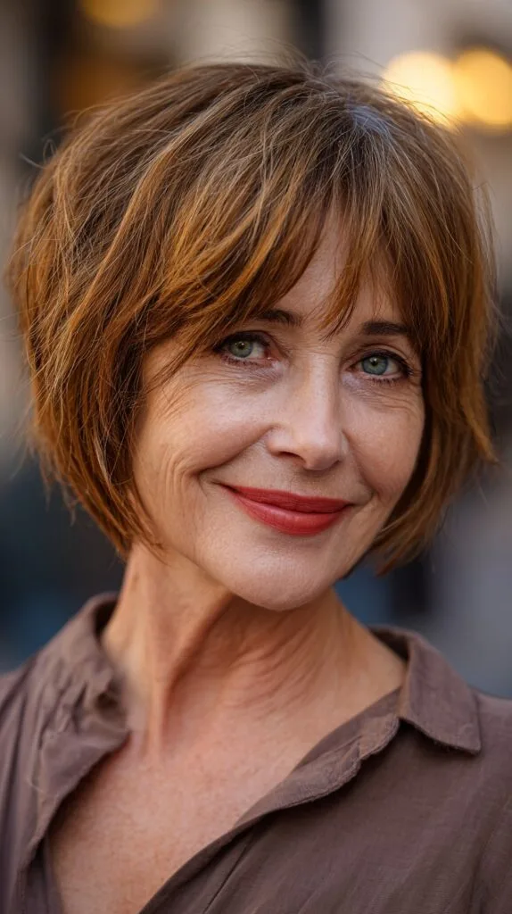 Chic Soft Bob with Subtle Face-Framing Layers