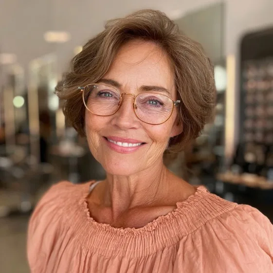 Chic Soft Textured Pixie with Gentle Waves
