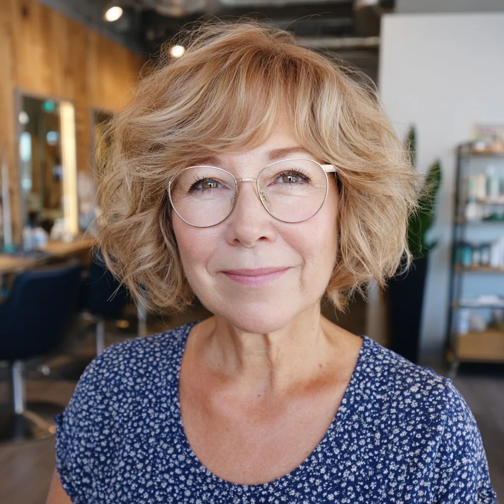 Chic Textured Bob with Soft Volume