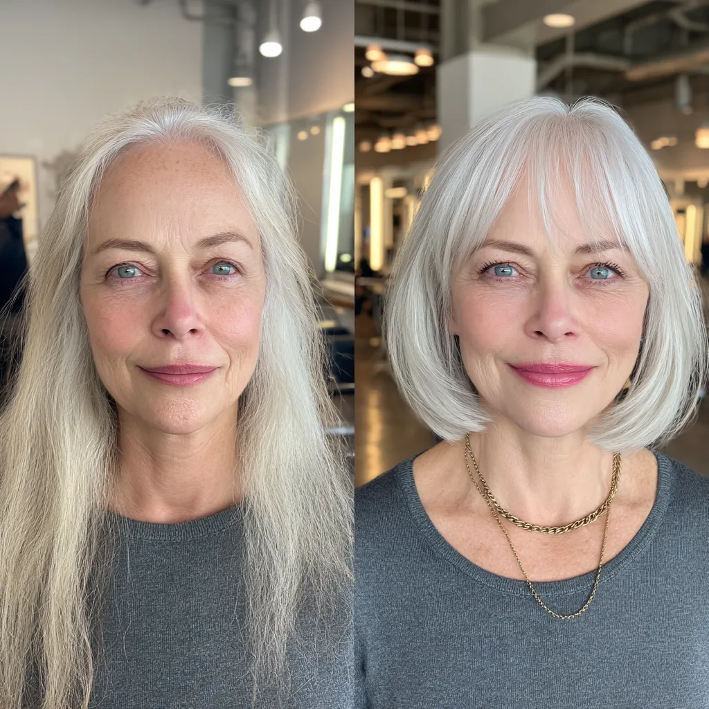 Chic Textured Bob with Subtle Face-Framing Layers