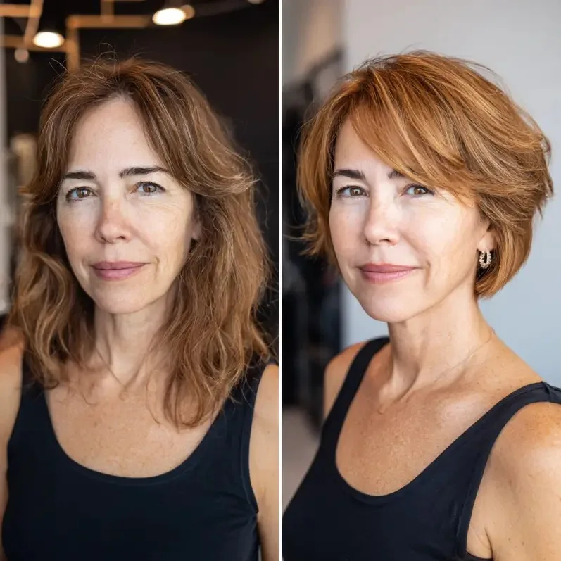 Chic Textured Micro Bob with Subtle Layers