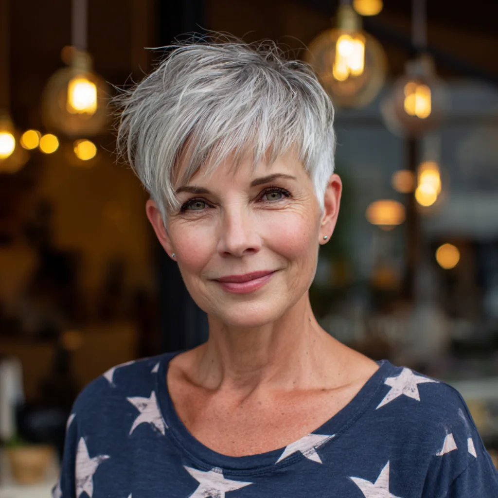 Chic Textured Pixie with Soft Layers