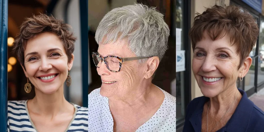 50 Best Choppy Pixie Cuts for Women Over 60