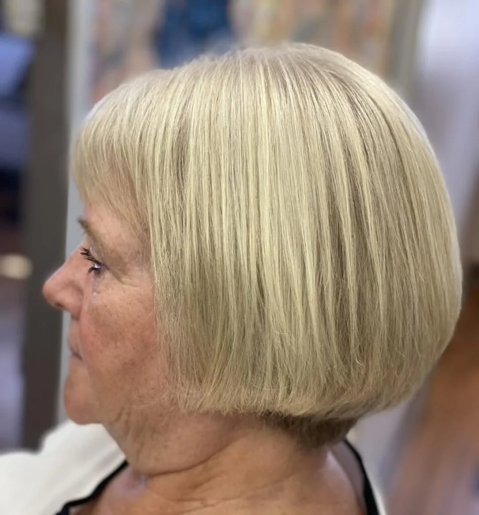 Classic Blunt Bob with Subtle Texture