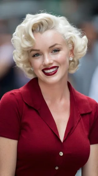 Classic Vintage-Inspired Soft Waves with Glamorous Volume
