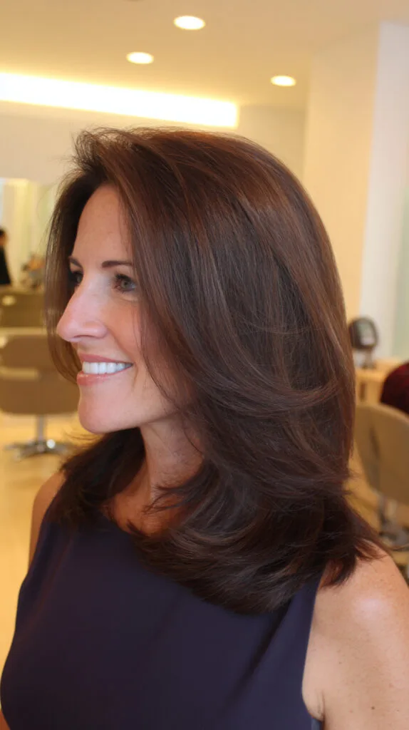 Elegant Chocolate Layered Cut