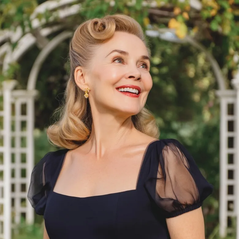 Elegant Vintage-Inspired Soft Waves