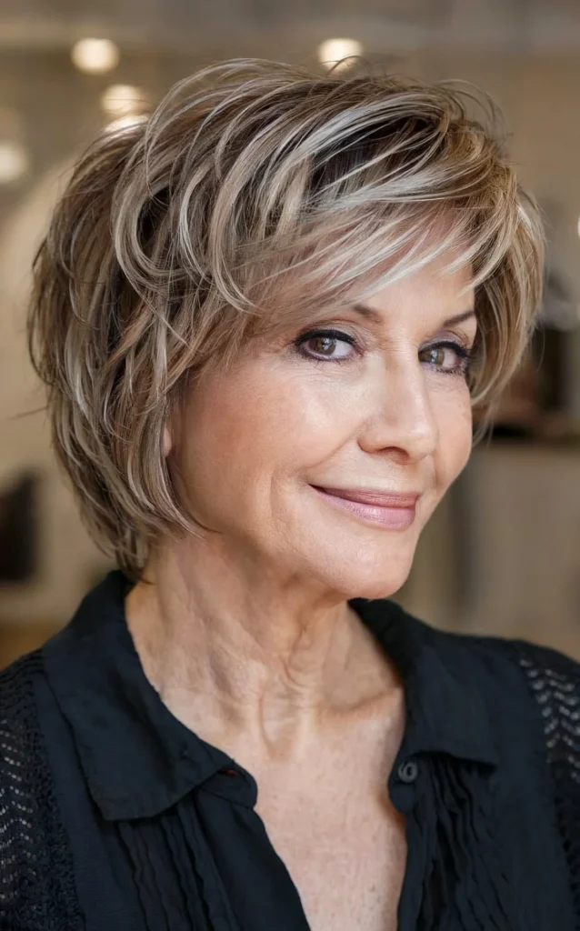 Layered Pixie Bob Hair for a Chic Look