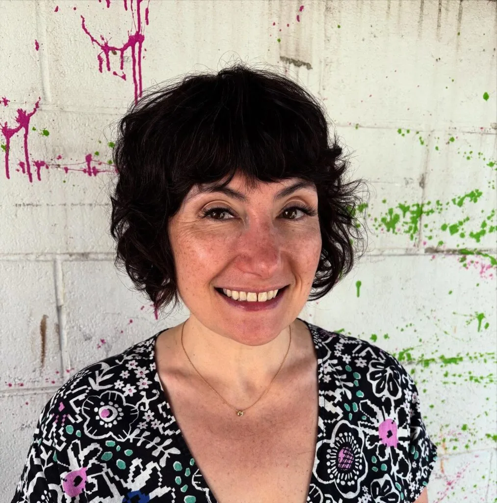 Modern Curly Bob with Textured Layers