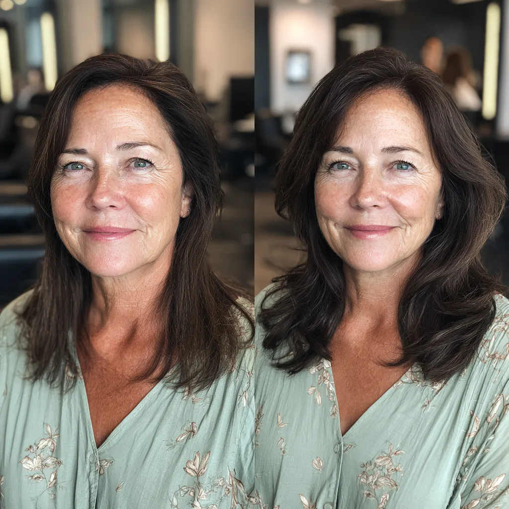 Modern Layered Cut with Soft Movement