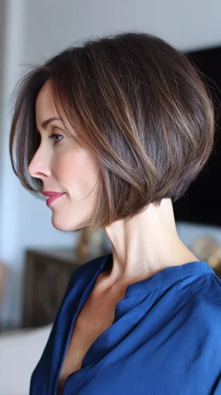 Modern Textured Bob with Soft Layers