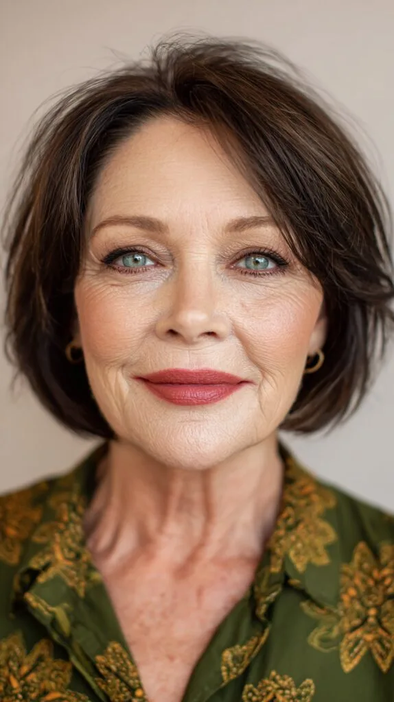 Modern Textured Bob with Soft Layers