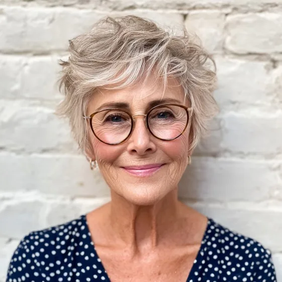 Playful Textured Pixie Cut with Feathered Layers