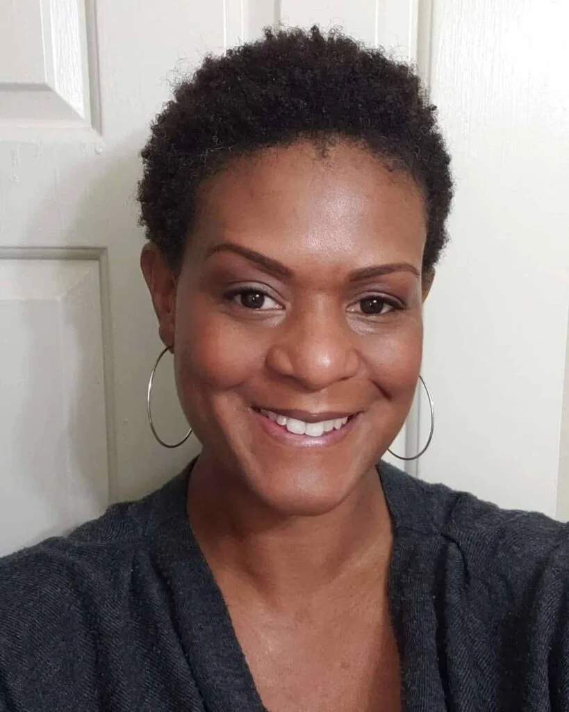 Short afro for natural hair haircut