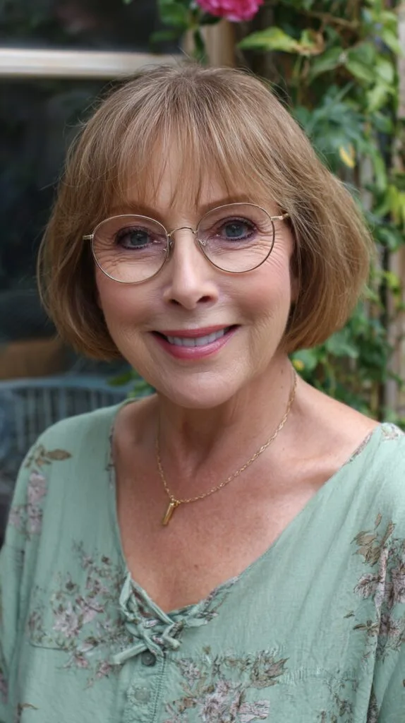 Soft Feathered Chin-Length Bob with Wispy Micro Fringe