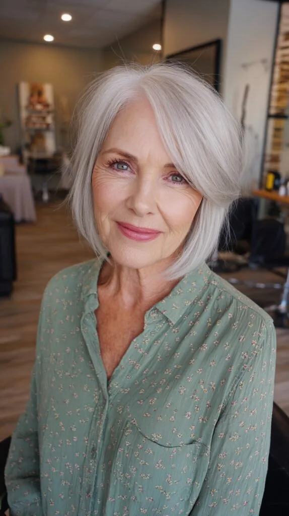 Soft Layered Bob with Subtle Movement