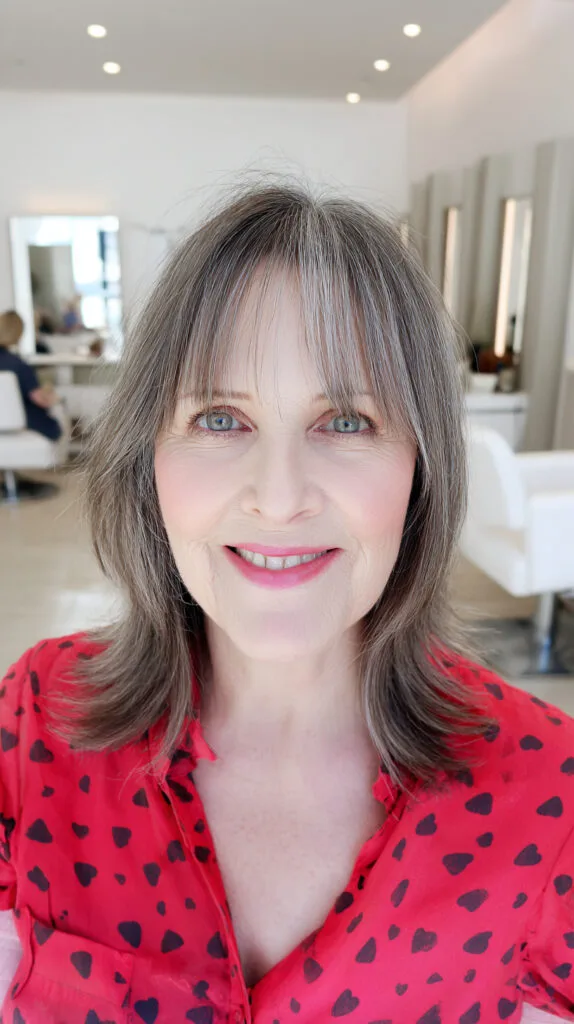 Soft Layered Cut with Wispy Bangs for a Refreshing Look