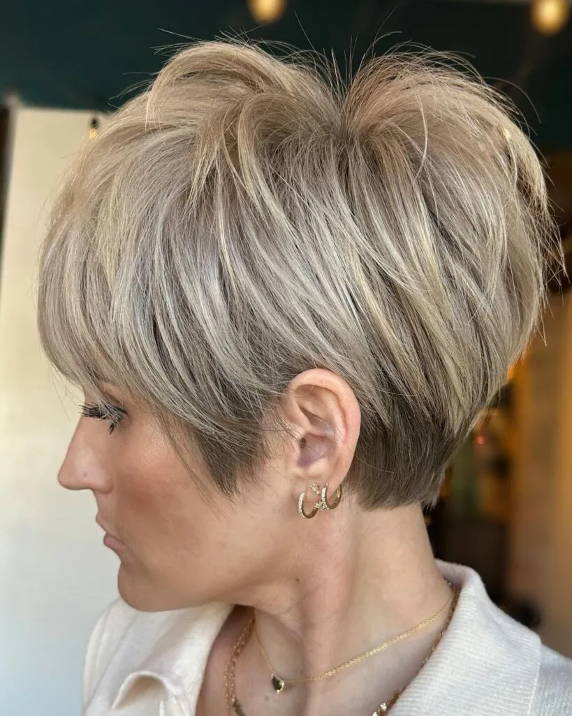 Soft Textured Pixie Cut with Volume