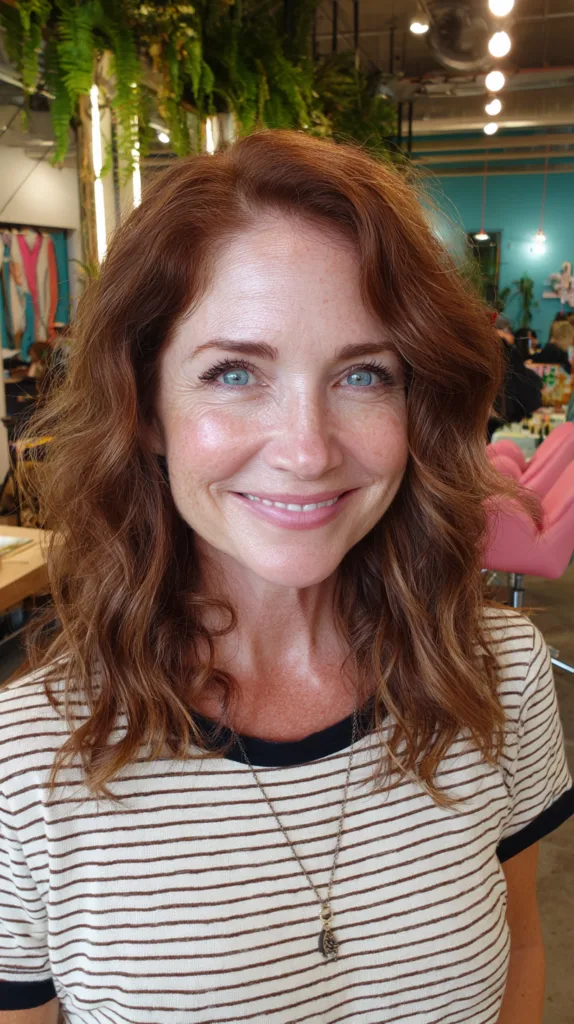 Softly Defined Wavy Cut with Subtle Layers