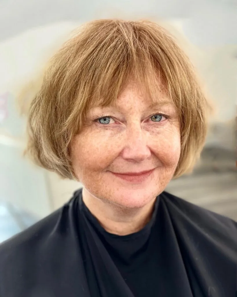 Softly Layered Bob with Face-Framing Texture