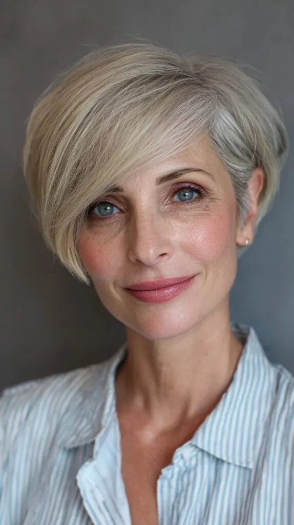 Softly Textured Short Cut with Feathered Layers
